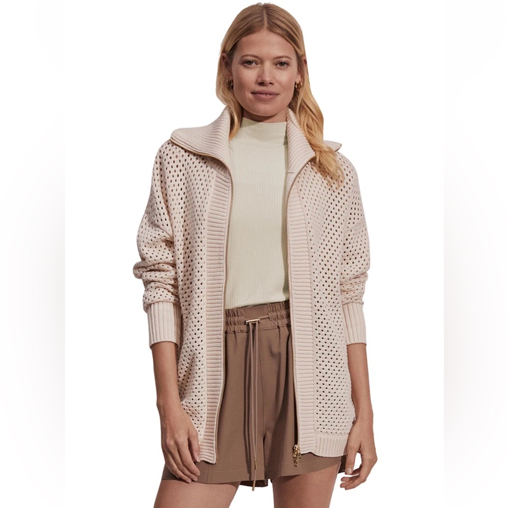 Varley Cream Women's Zip Up